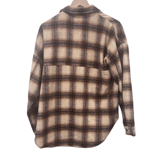 NWOT 12th Tribe DEVIN BROWN FRINGE SHACKET Size S - Picture 8 of 11